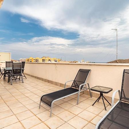 Апартаменты Atico Con Terraza Y Piscina Пеньискола Экстерьер фото